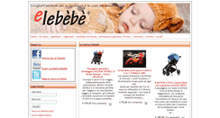 Desktop Screenshot of elebebe.com